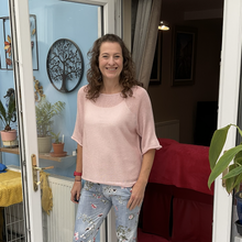 Load image into Gallery viewer, Plain Soft Knit Layering Top - Baby Pink | One Size (UK 12-20)
