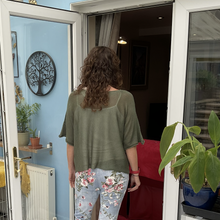 Load image into Gallery viewer, Plain Soft Knit Layering Top - Khaki Green | One Size (UK 12-20)
