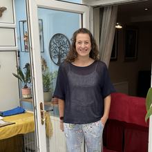 Load image into Gallery viewer, Plain Soft Knit Layering Top - Navy | One Size (UK 12-20)
