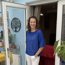 Load image into Gallery viewer, Plain Soft Knit Layering Top - Royal Blue | One Size (UK 12-20)

