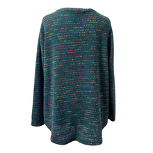 Load image into Gallery viewer, Teal Fleck tops/jumper with one pocket.(A171)
