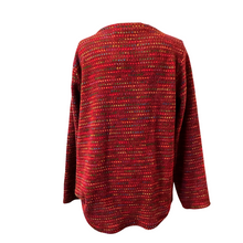 Load image into Gallery viewer, Red Fleck tops/jumper with one pocket.(A171)
