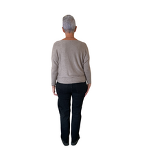 Load image into Gallery viewer, Ladies Plain Beige round neck Jumper (A170)
