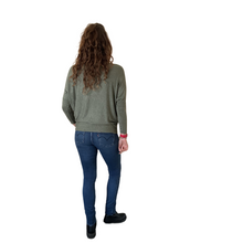 Load image into Gallery viewer, Ladies Plain Khaki green round neck Jumper (A170)
