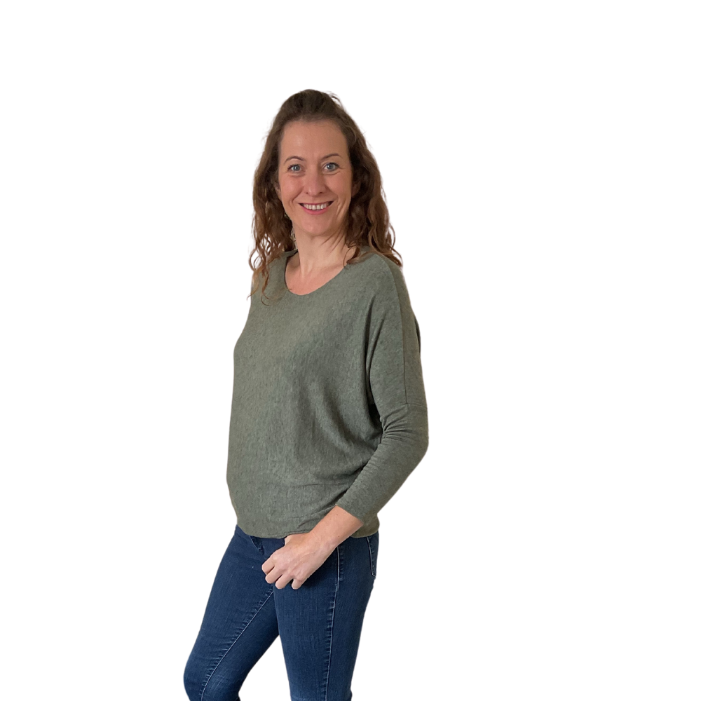 Khaki ladies jumper hot sale