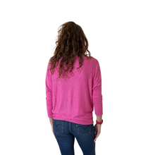 Load image into Gallery viewer, Ladies Plain Fuchsia Pink round neck Jumper (A170)
