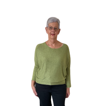 Load image into Gallery viewer, Ladies Plain Lime green round neck Jumper (A170)
