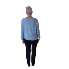 Load image into Gallery viewer, Ladies Plain Demin round neck Jumper (A170)
