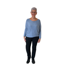 Load image into Gallery viewer, Ladies Plain Demin round neck Jumper (A170)
