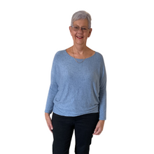 Load image into Gallery viewer, Ladies Plain Demin round neck Jumper (A170)
