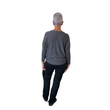 Load image into Gallery viewer, Ladies Plain Dark grey round neck Jumper (A170)
