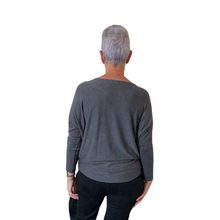 Load image into Gallery viewer, Ladies Plain Dark grey round neck Jumper (A170)
