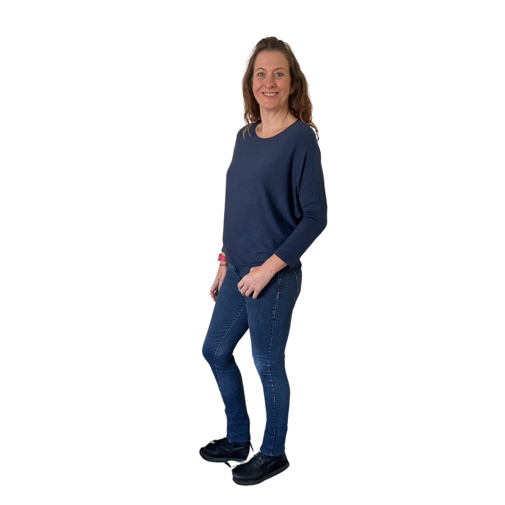 Plain navy jumper womens hotsell