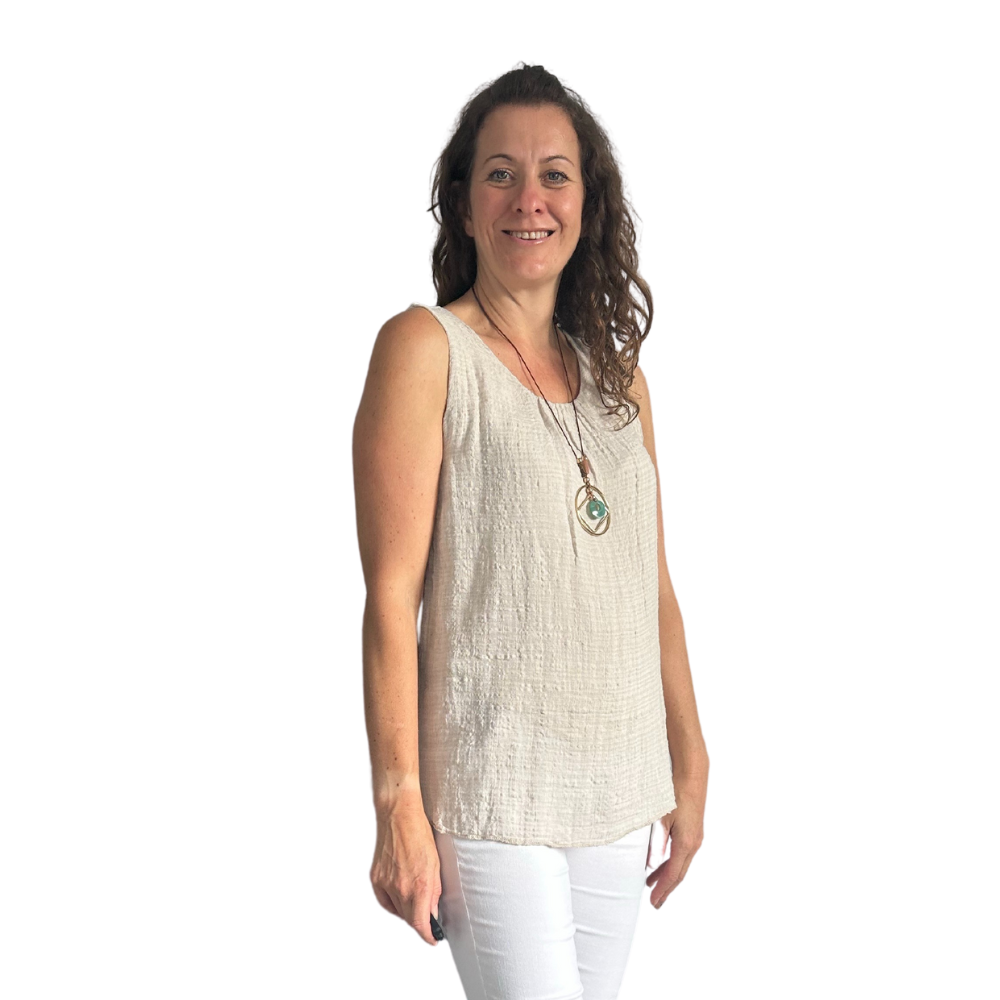 Sleeveless tops hot sale womens uk