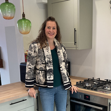 Load image into Gallery viewer, Black Animal print Colour Padded Jacket – Waist Length | One Size (UK 12–16) | Lightweight Warm Outerwear | Pamper Yourself -A178
