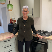 Load image into Gallery viewer, Khaki green 3 button waistcoat a174
