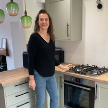 Load image into Gallery viewer, Super Soft Black Italian Plain Jumper – One Size (12–16)  A176
