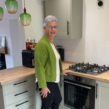 Load image into Gallery viewer, Green Plain Colour Padded Jacket – Waist Length | One Size (UK 10–14) | Lightweight Warm Outerwear | Pamper Yourself -A179
