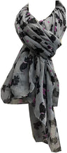 Load image into Gallery viewer, Pamper Yourself Now Grey west Highland Terrier Dog Design Scarf. Great Present/Gift for Dog Lovers.
