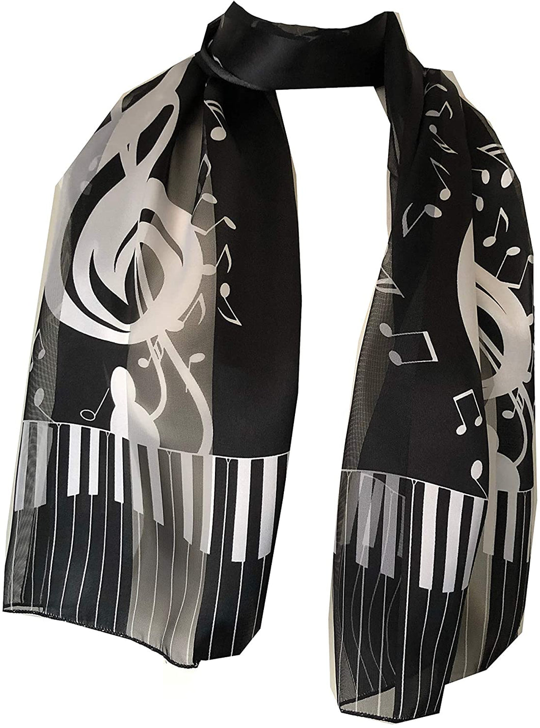 black music scarf