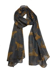 Load image into Gallery viewer, Greycheetah long soft ladies scarf
