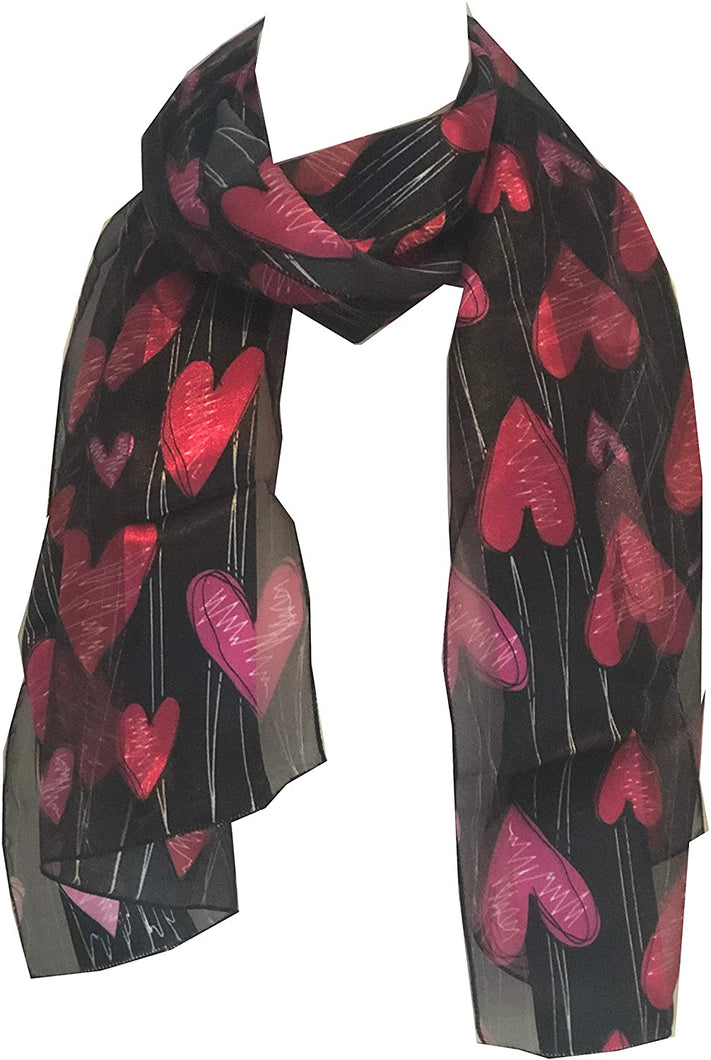 Sciarpa Donna Con Levrieri Colorati – 185x70 Cm – Morbida, 35% Cotone 65% Poliestere – Regalo Per Amanti Dei Cani