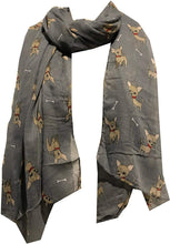 Load image into Gallery viewer, Chihuahua dogs Long Scarf for women.
