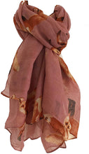 Load image into Gallery viewer, Pamper Yourself Now Pink Fox Fashion Scarf Long Soft wrap/Sarong
