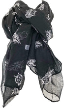 Load image into Gallery viewer, Pamper Yourself Now Women&#39;s owl Print Scarf Wraps Shawl Soft Scarves, Great for owl Lovers Ladies Gift,
