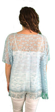 Load image into Gallery viewer, Pamper Yourself Now ltd Aqua lace wrap 100% Polyester (AA71)
