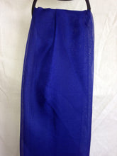 Load image into Gallery viewer, Plain Royal Blue Chiffon Style Scarf Thin Pretty Scarf Great for Any Outfit Lovely Gift
