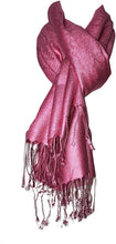 Load image into Gallery viewer, Baby Pink Pashmina Style Scarf, Lovely Soft - Lovely Summer wrap, Fantastic Gift
