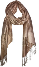 Load image into Gallery viewer, Beige Pashmina Style Scarf, Lovely Soft - Lovely Summer wrap, Fantastic Gift
