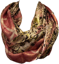 Load image into Gallery viewer, Pamper Yourself Now Pink Animal Print Shiny Snood
