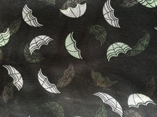 Load image into Gallery viewer, Dark Brown with Green + Beige Umbrella Design Soft Ladies Scarf
