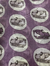 Load image into Gallery viewer, VW campervan design ladies long scarf, great for present/gifts. (Purple)
