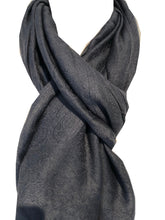 Load image into Gallery viewer, Plain Grey Pashmina Style Scarf/wrap
