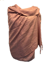 Load image into Gallery viewer, Plain Baby Pink Pashmina Style Scarf/wrap
