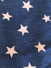 Load image into Gallery viewer, Navy with pink star blanket scarf
