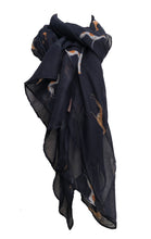 Load image into Gallery viewer, Ladies Scarf with Different Coloured Greyhound,
