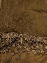 Load image into Gallery viewer, Brown lace scarf
