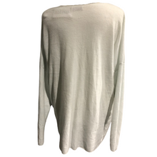 Load image into Gallery viewer, Women&#39;s white Dandelion long sleeve jumper with sparkle.  (A98)
