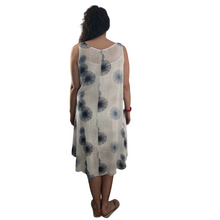 Load image into Gallery viewer, White dandelion puff design dress for women (A110)
