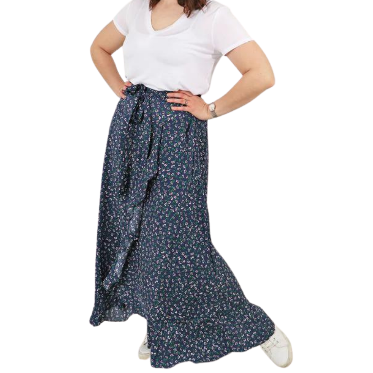 Plus size sales navy skirts uk